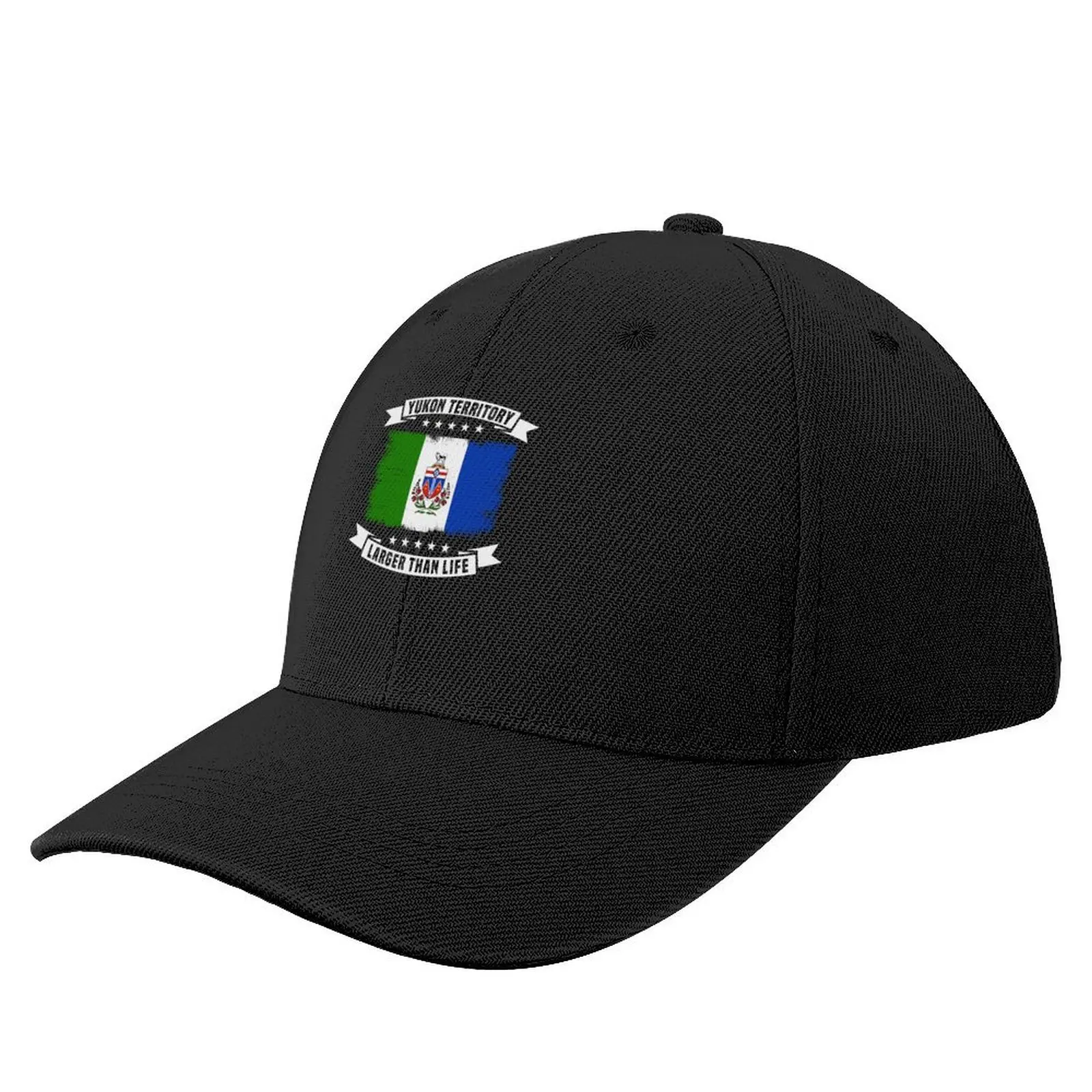 

Yukon Territory Flag and Province Slogan - Vintage Baseball Cap Golf Wear Anime Luxury Woman Men's
