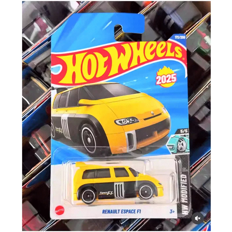 2025j-оригинальный-автомобиль-hot-wheels-renault-espace-f1-1-64-литые-автомобили-металлическая-модель-hw-модифицированные-brinquedos-игрушки-для-мальчиков-подарок-на-день-рождения