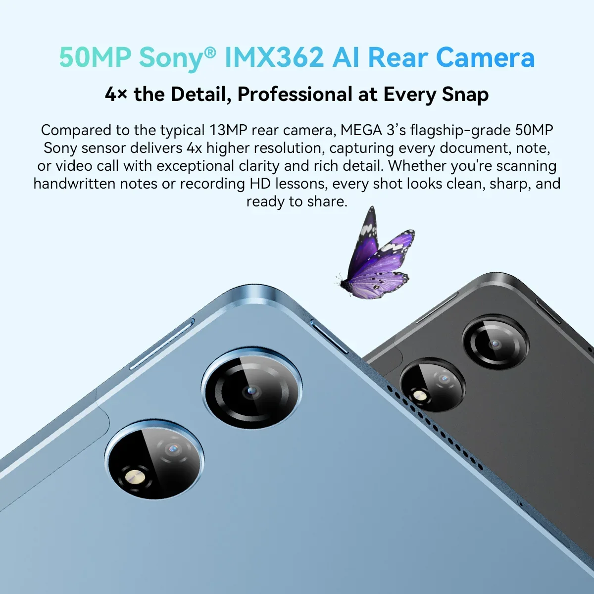 Blackview Mega 3 [без зарядного устройства ЕС] 36 (12+24) ГБ+256 ГБ Планшет 8800 мАч 12,1 дюйма FHD 50 МП + 13 МП Android 15 90 Гц Dual SIM 4G 1080P IPS