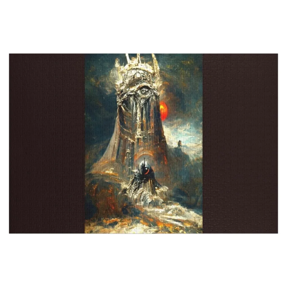 Sauron Jigsaw Puzzle Novel Toys For Children 2022 Custom Wooden Gift Personalized Toy Animal Puzzle