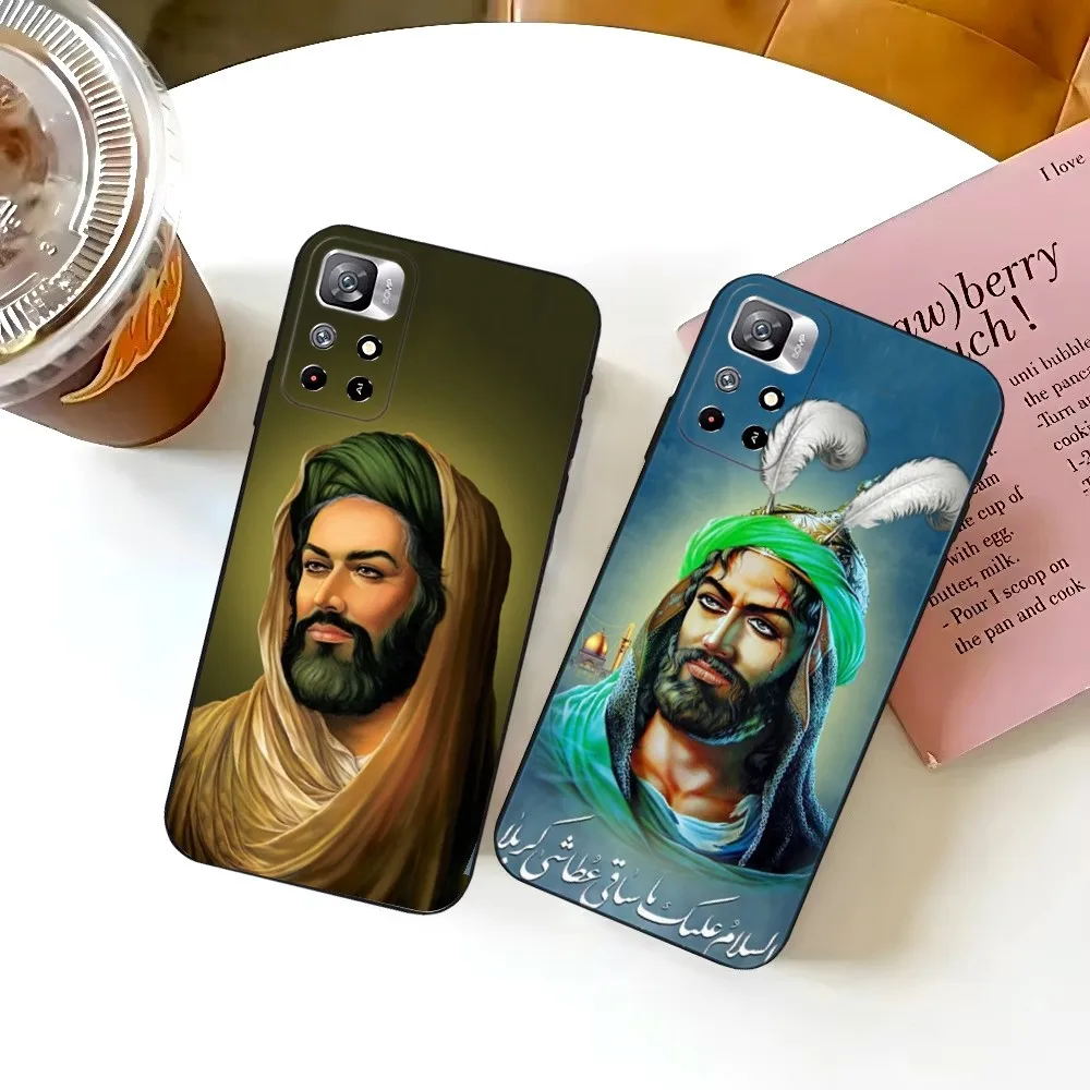 

Islamic Hz Ali Phone Case For Samsung S25,S24,S23,S22,S21,FE,S30,S20,S10,Plus,Ultra,Lite 5G Silicone Cover