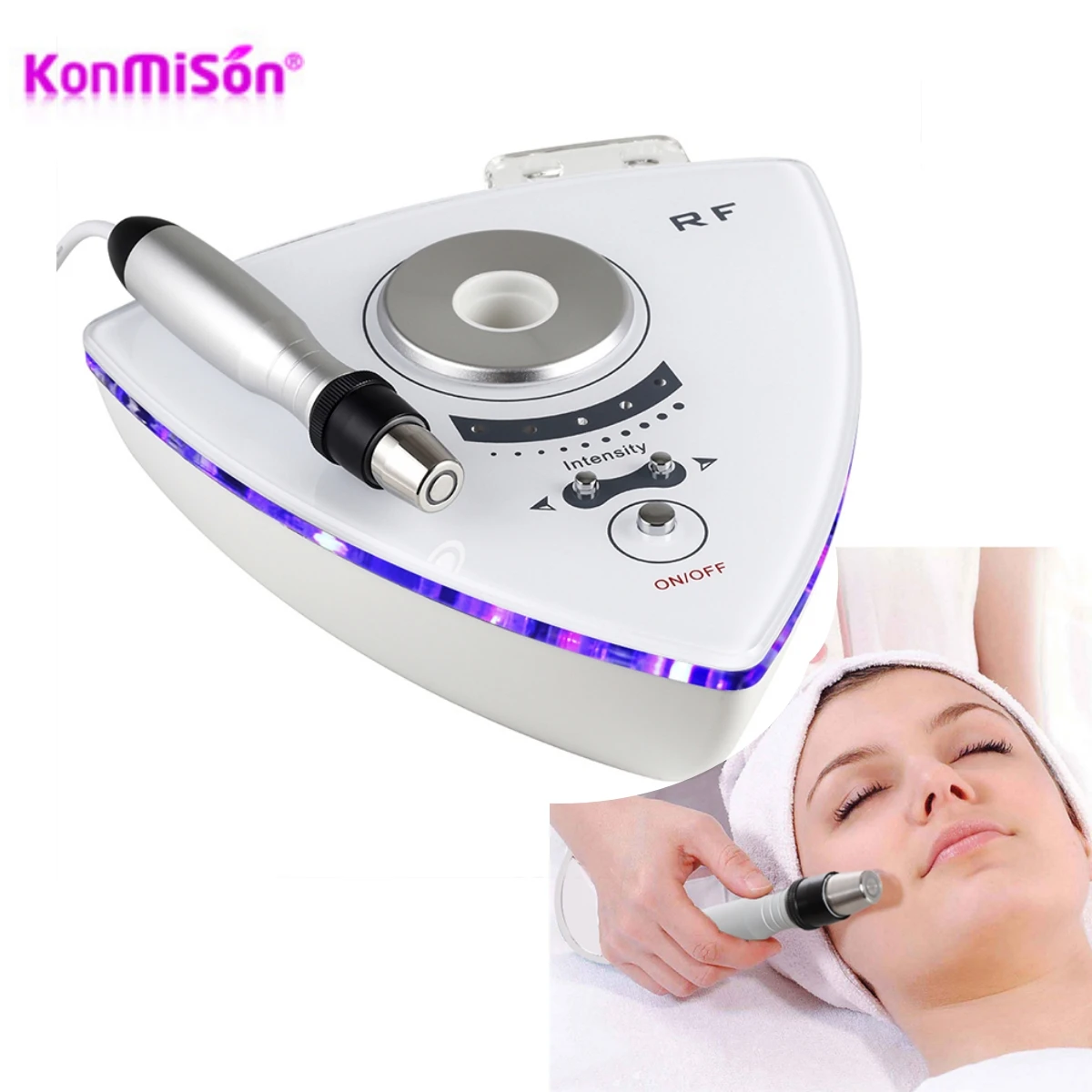 2Mhz 3 in 1 RF Tripolar Skin Lifting Machine Face&Eye Lifting Tighten Beauty Device Skin Rejuvenation Wrinkle Eye Care