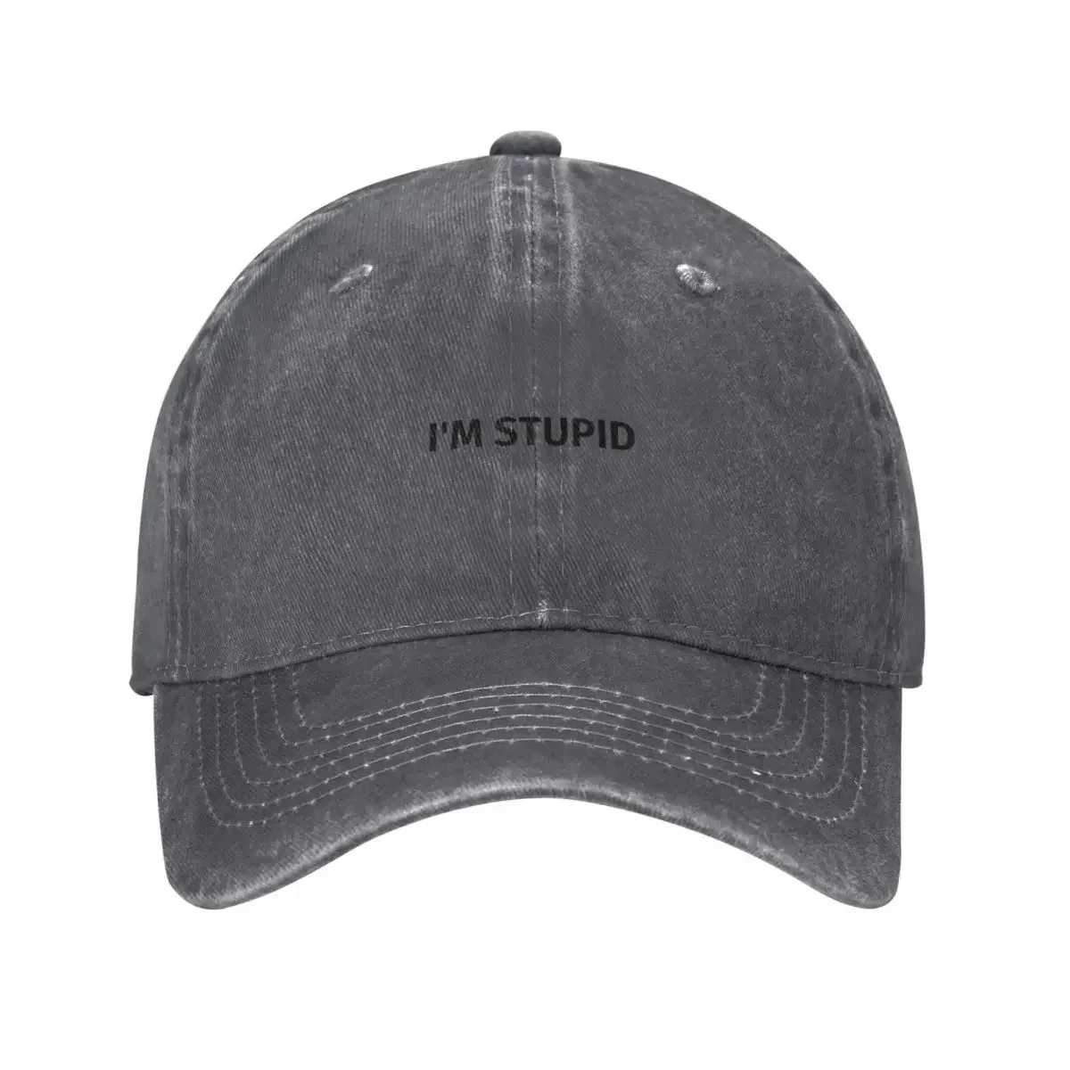 

I 'm stupid from I'm with stupid Baseball Cap Snapback Cap Fashion Beach Women's Beach Visor Men's