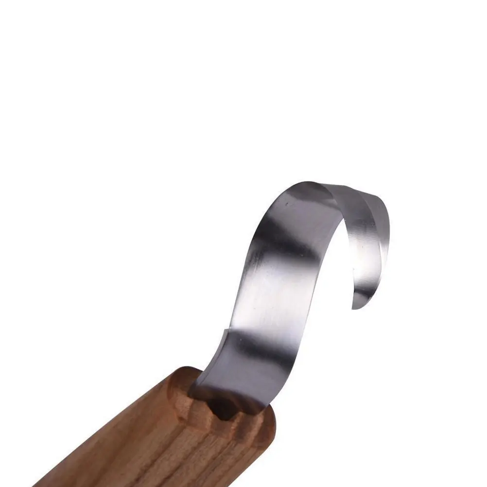 

3Pcs Wood Carving Cutter Set Stainless Steel Handle Professional DIY Spoon Hook Knife Sculptural Carving Tool Plastic