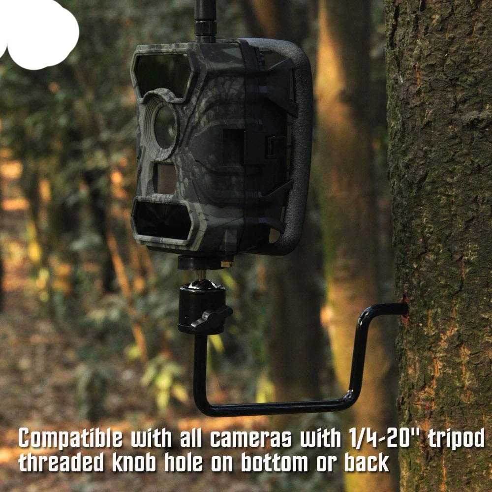 تصميم جديد 2 قطعة كاميرا درب جبل شجرة ، حامل كاميرا الصيد مع المسمار الإبهام 1/4 بوصة ، 360 درجة الدورية قابل للتعديل