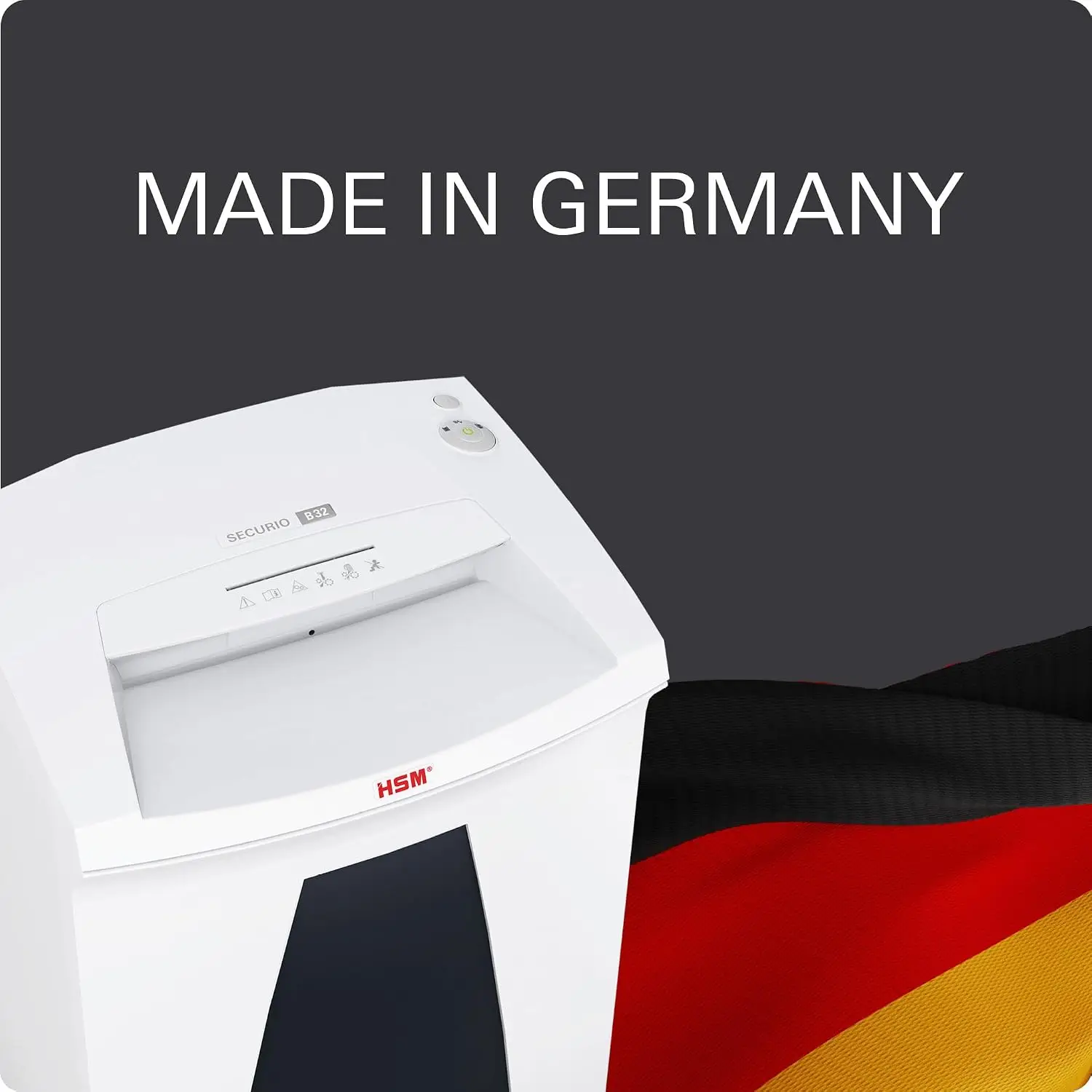 High-Capacity Cross-Cut Paper Shredder, Handles Up to 19 Sheets per Pass, 21.7-Gallon Bin Capacity