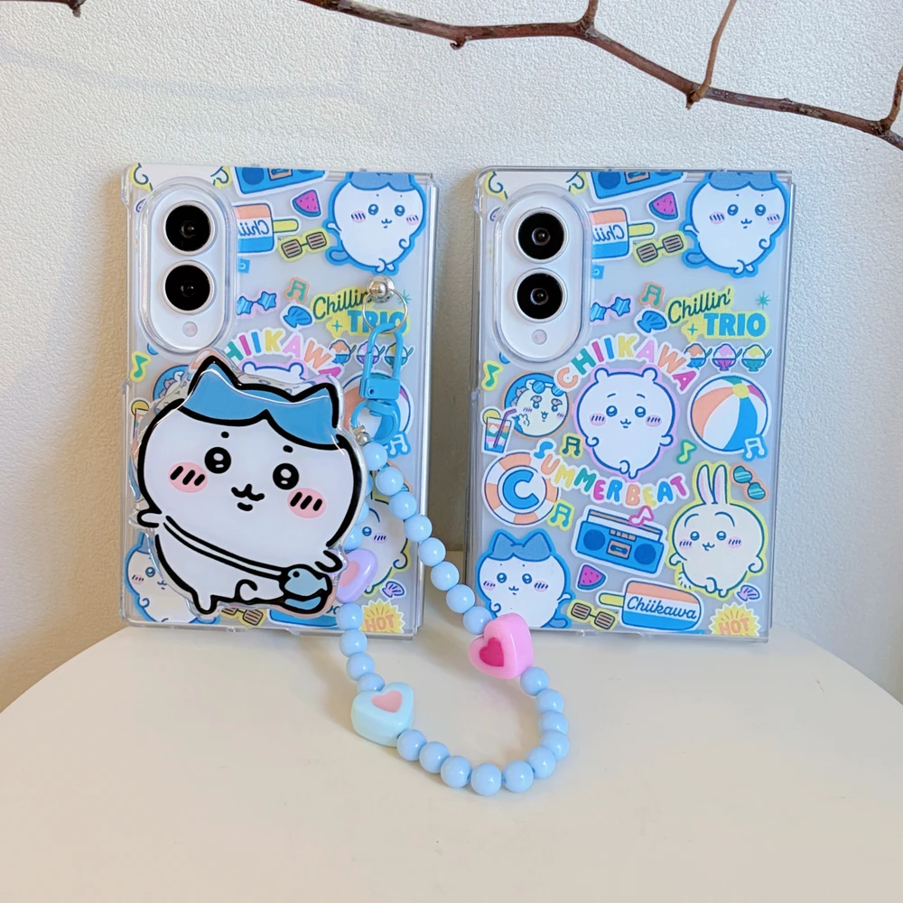귀여운 일본 애니메이션 치이카와 우사기 하치와레 스탠드 - Phone Cases Z Fold 7 리뷰 및 가격