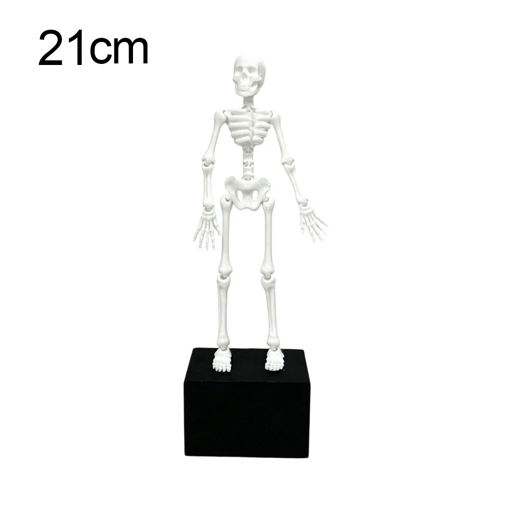 Dancing Skull Bubbler for Aquarium Use Creates Gentle Air Bubbles Enhances Oxygenation and Visual Appeal White Plastic