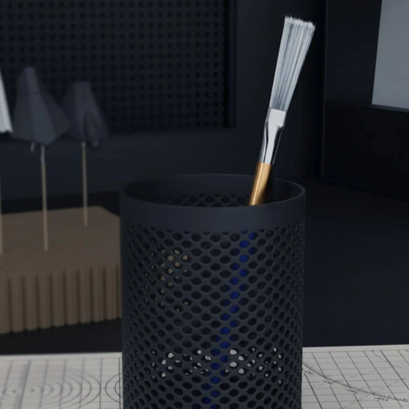

Anti-Static Brush Paint Safe Model Dust Brush for Sanding Cleanup