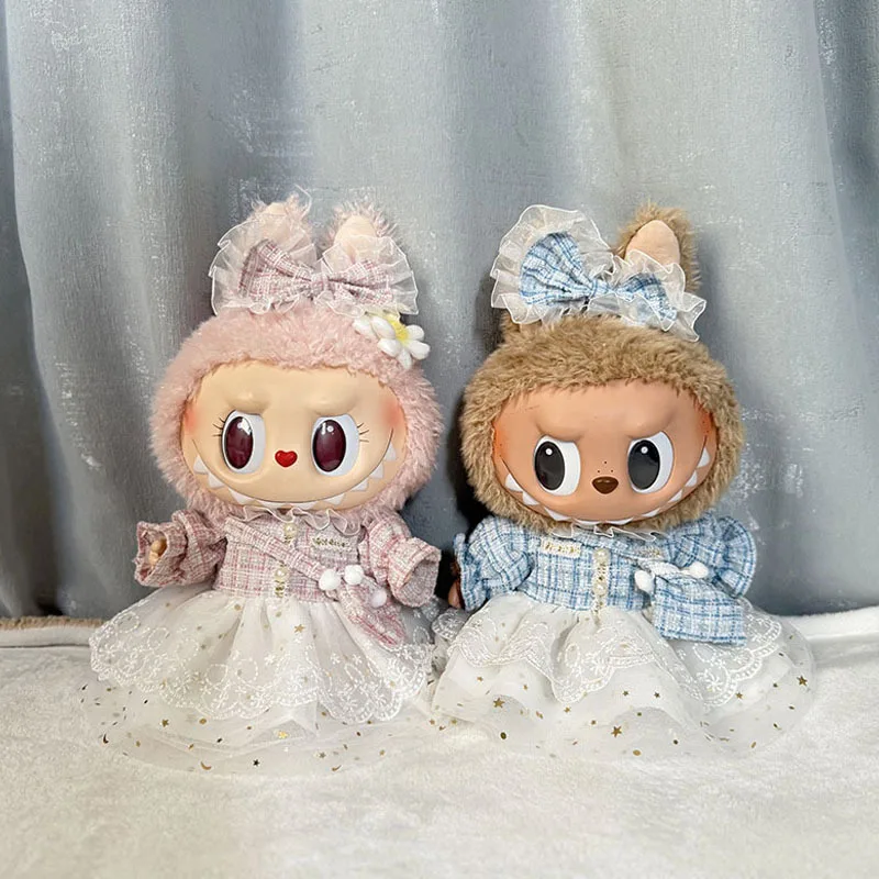 

For Doll Clothes Suitable 38cm Mokoko Doll Wearing Shoulder Bag Pearl Scented Gauze Skirt Set Creative Design Cute Child Gift