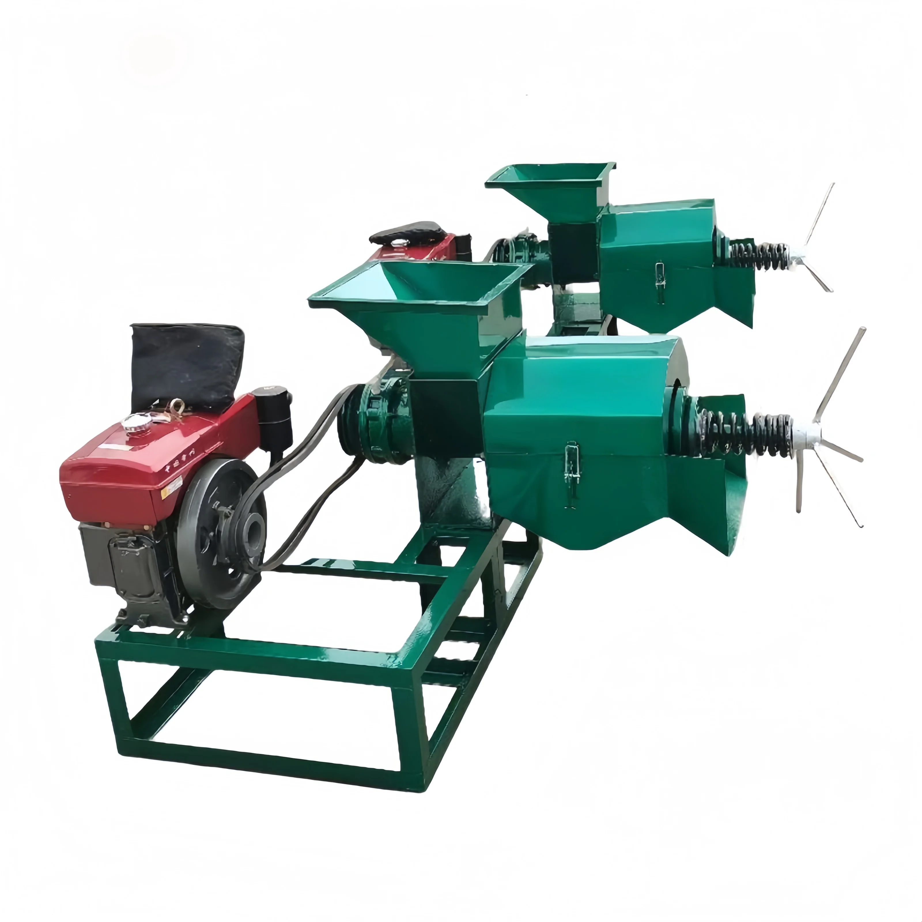 

Small Household Palm Fruit Oil Press, Dedicated For Palm Kernels, Dual-use Electric And Diesel Engine