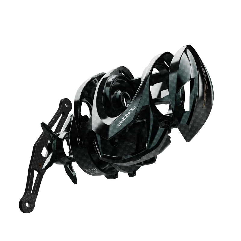 HISTAR Aurora airCF Carbon BFS NMB SIC BB 109G 3D Suspension Magnetic Brake 8.1:1 Ratio 4KG Drag Power Baitcasting Fishing Reel