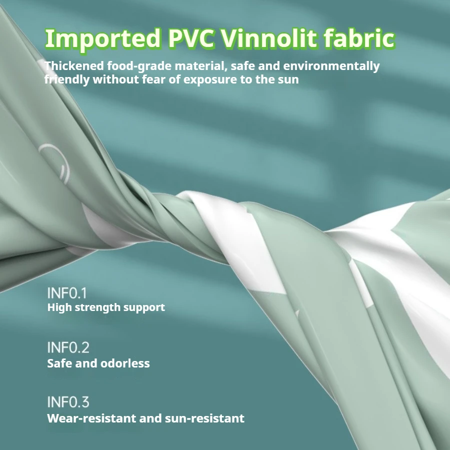 Piscine gonflable épaisse d'extérieur pour famille d'été, bateau flottant avec pare-soleil, toboggan, jouets aquatiques surdimensionnés pour la famille