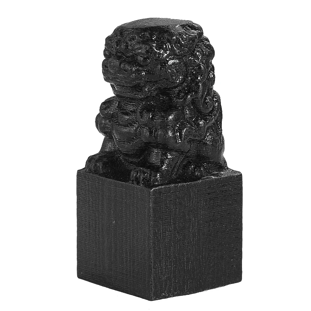 Wooden Lion Figurin…