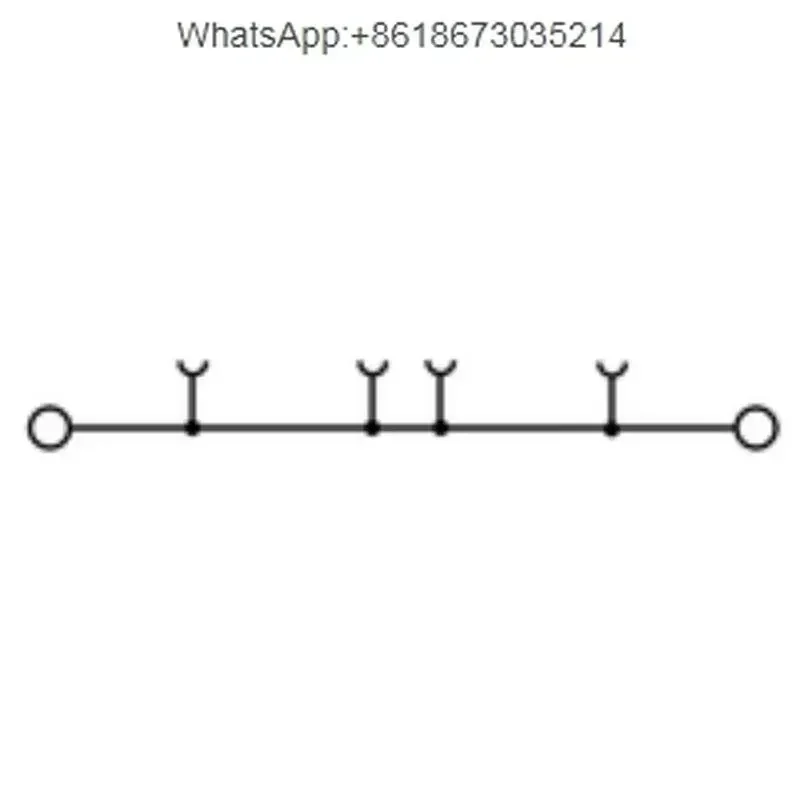 25 Pcs Zdu 10 1746750000 Aansluitblok