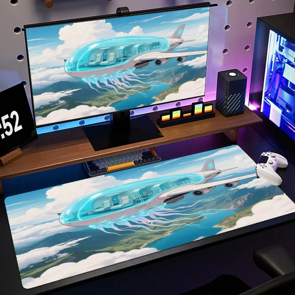 Mouse car Pad Large gaming mouse pad computer future mouse table pad floor pad office keyboard pad