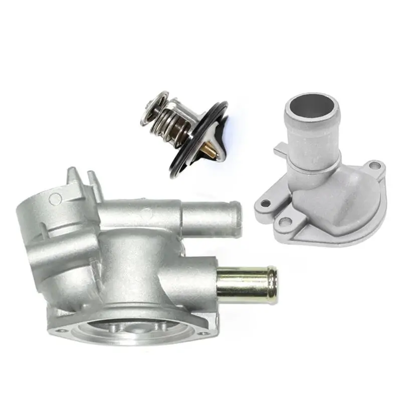 【Price Drop !!】 3PC Car Engine Coolant Thermostat Housing For Honda Civic CR-X 19320PM3010 19320-PM3-010 19311-PM3-000