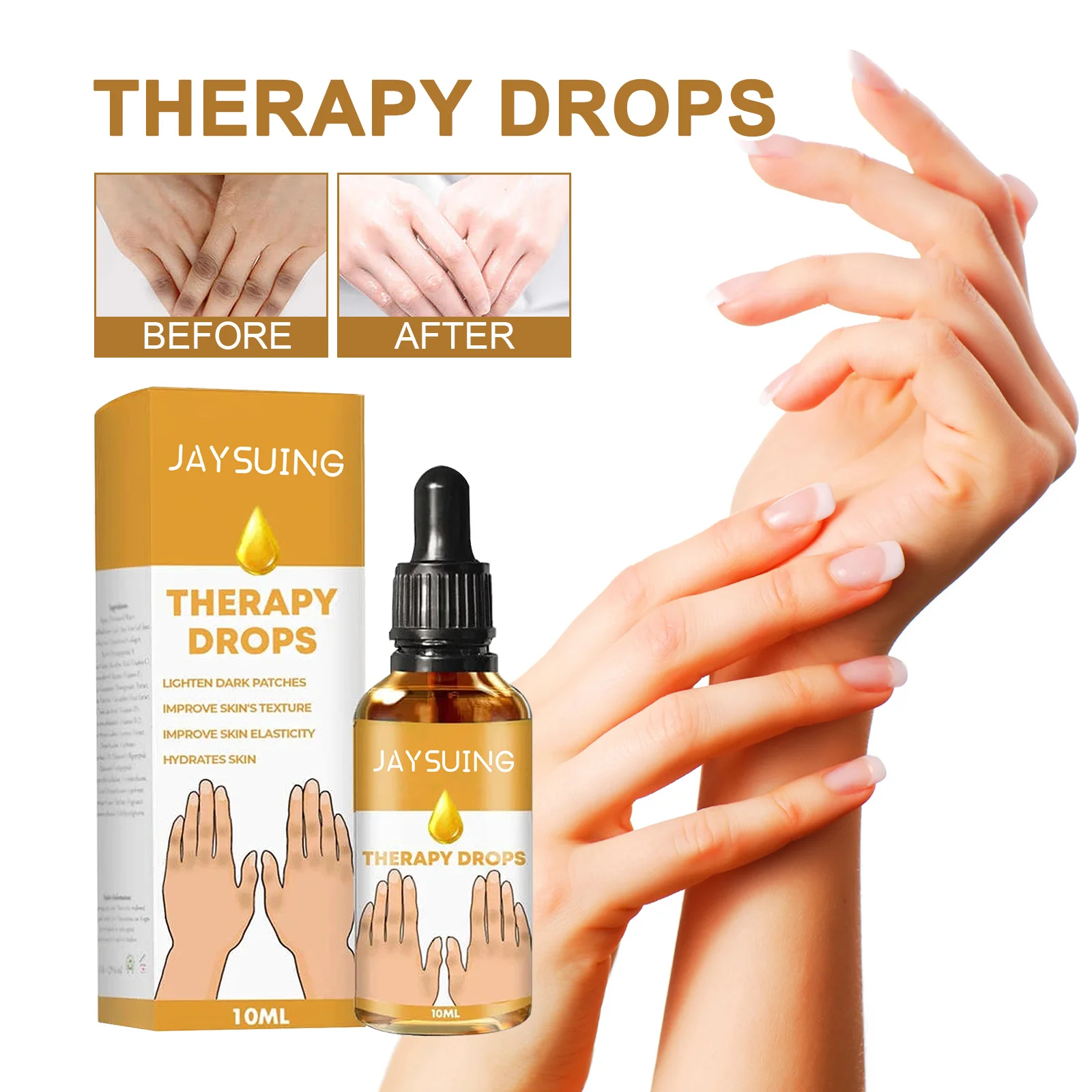 

Jaysuing Finger Joint Black Acanthoderm Эссенция Осветляет кожу Меланин, Осветляет тон кожи и увлажняет эссенцию для ухода за кожей