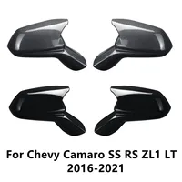 Cubierta de tapa de espejo para Chevy Camaro LT SS RS ZL1 2016-2022 cubierta de espejo retrovisor lateral tapa de ala puerta Exterior cubierta de vista trasera embellecedora