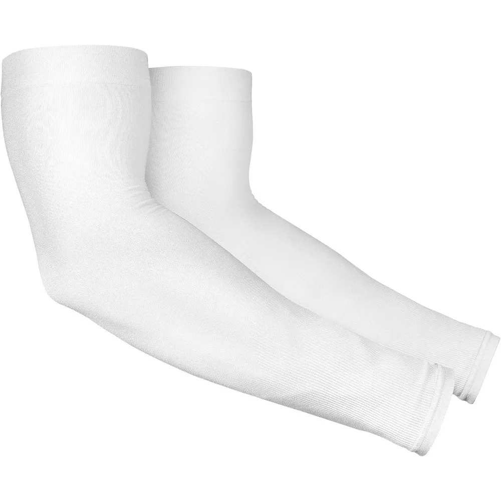 

Tough Outdoors Sun Protection Sleeves - UV Arm Sleeves for Men and Women - Golf Cooling Arm Sleeves - Baseball Sun Sleeves
