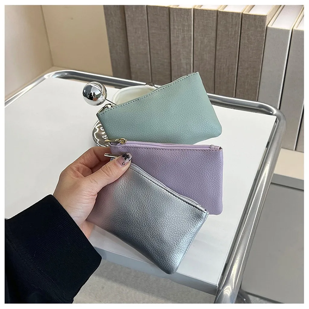 Portable Elegant Leopard Short Wallet PU Leather Card Holder Envelope Clutch Bag Handbag Korean Style Coin Purse Women Carteras