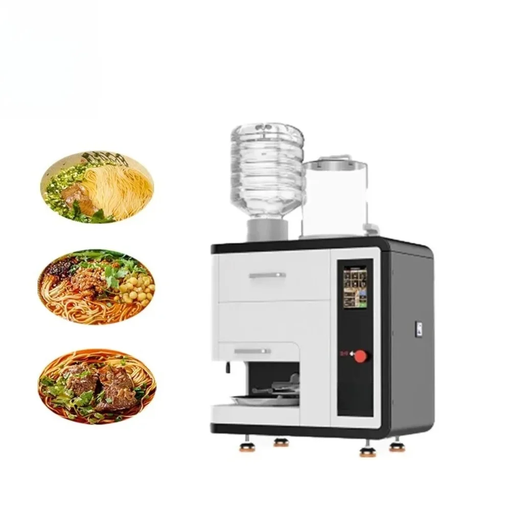 Commercial All-in-One Automatic Intelligent Noodle Machine 220V Multi-Functional Knead Dough Pulled Noodles Motor Core Component