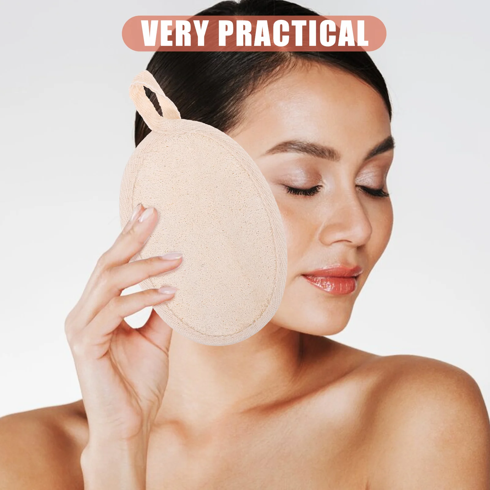 

Body Scrubbing Loofah Bath Shower Exfoliator Gentle on Skin Exfoliates Dead Cells Cleansing Bathing Tool for Women Men Daily Use