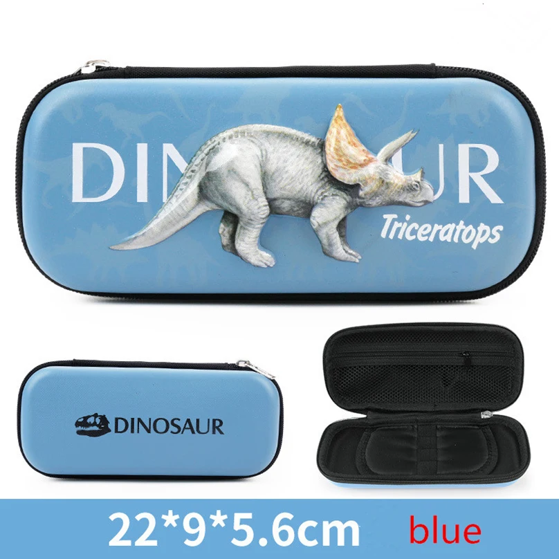 Dinosaur Pencil Case Kawaii Stationery Pencil Box Trousse Scolaire 3D School Supplies Pen Case Estuche Lapices Cute Pencilcase