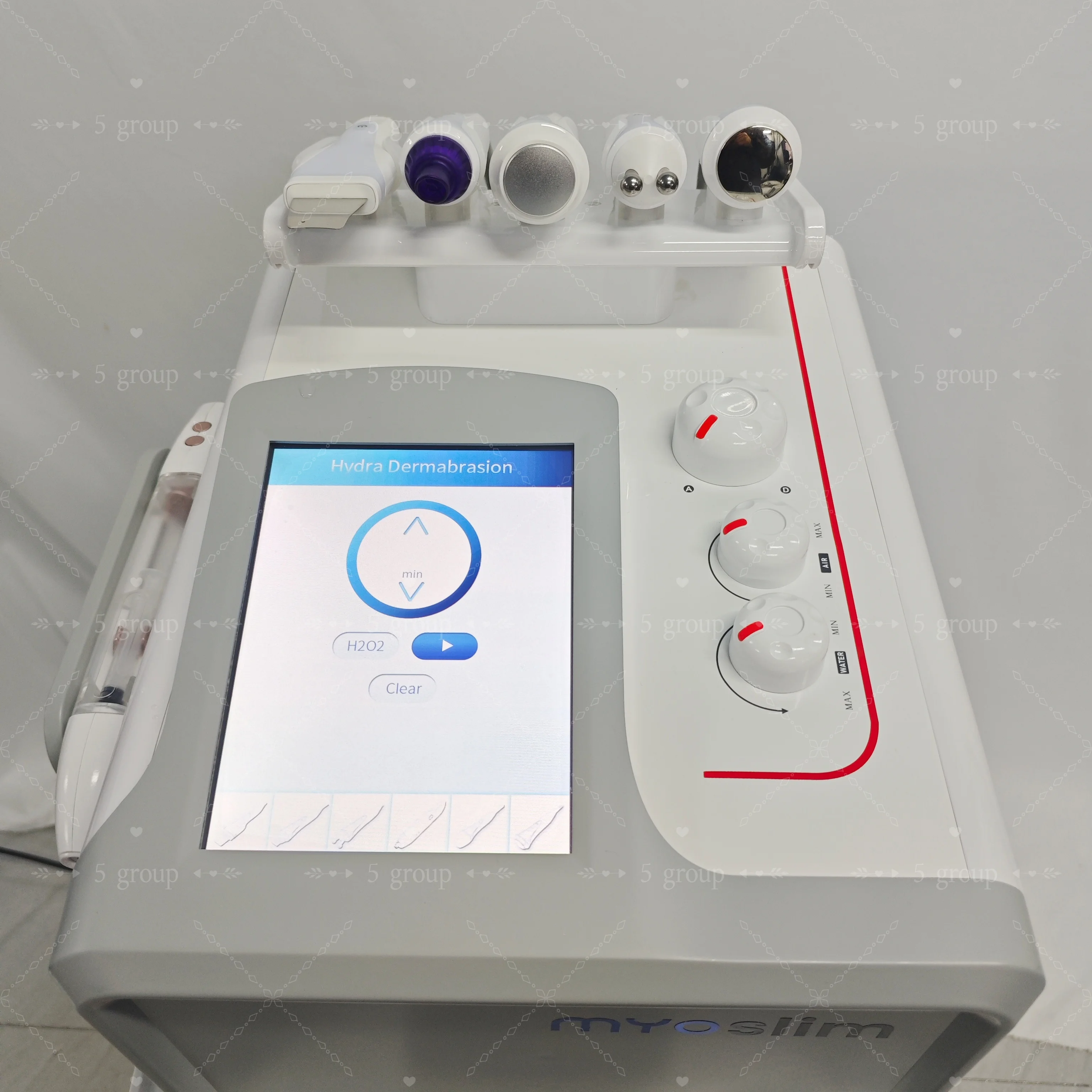 

Portable 6 In 1 Hydro Machine Jet Peel Hydro Oxygen Deep Cleansing Rejuvenation Microdermabrasion Pore Optimization