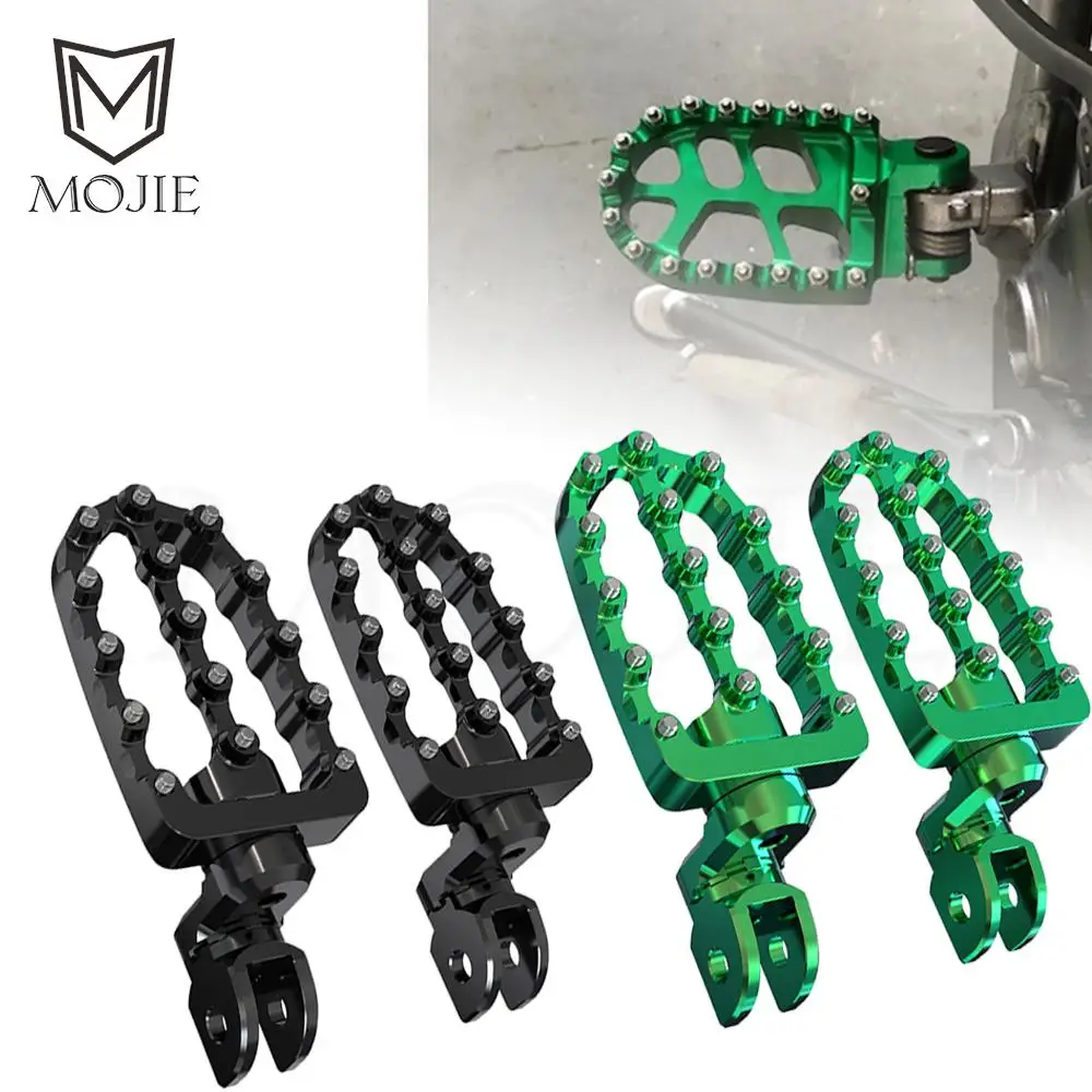 

Motocross Parts Footrest Footpegs Foot Pegs Rest Pedal For Kawasaki KLX650R KLR650 KLR 650 KLX650 KLX 650 R KLX 650R 1987 - 2008