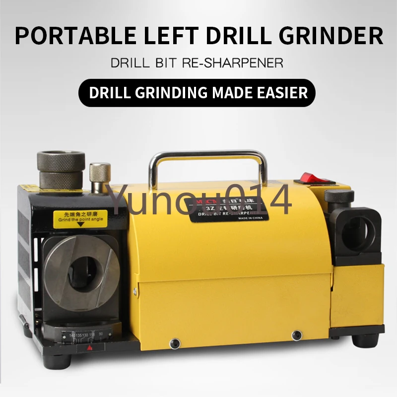 Portable Left-Handed Twist Drill Grinder, High Precision, Fast Grinding, MR-13Z, 3-13mm