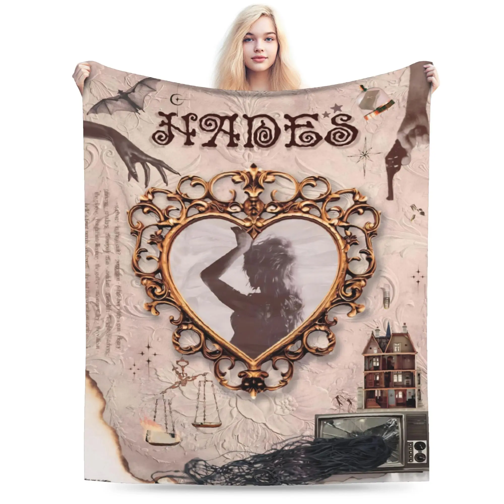 HADES SACRIFICE Melanies Martinez Merch Blanket Soft Coral Fleece Plush  Throw Blanket Relax Quilt