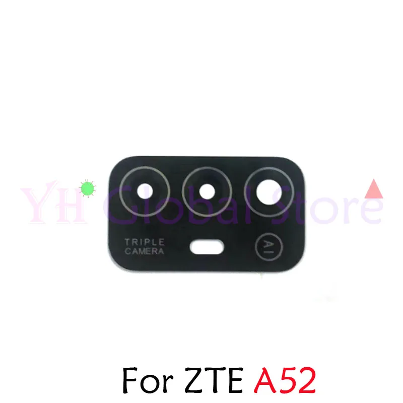 For ZTE V40 V50 V54 Vita A72 A73 A52 A54 A5 A7 A7S 2019 2020 Smart Back Rear Camera Lens Glass Cover With Adhesive Sticker