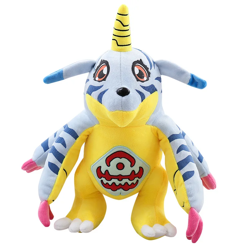 

Аниме Digimon Единорог габумон Плюшевая Кукла Мягкие игрушки 12 дюймов 30 см