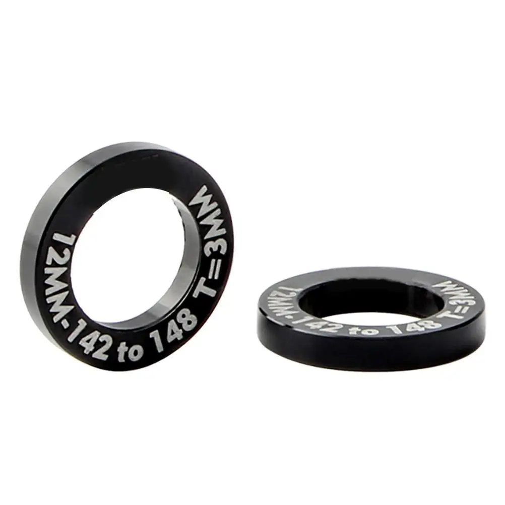

2pcs Hub Conversion Spacer Aluminum Alloy Flat Wheel Spacers for Bicycle Durable Bike Brake Screw Washer Bolts Mountain Road