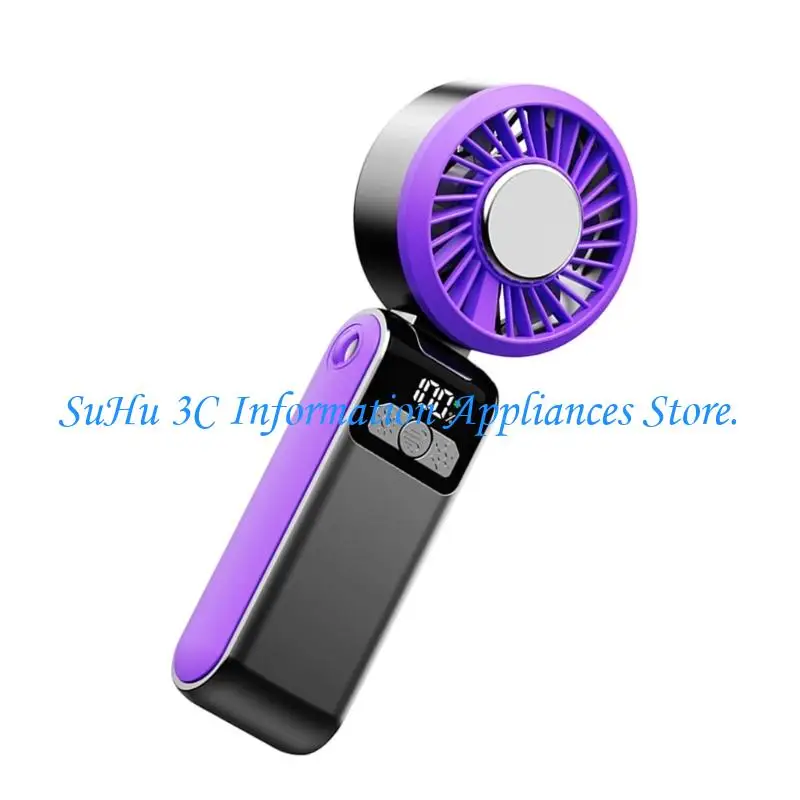 USB Power Fan With Instants Ice Function And Adjustable For Hot Weather