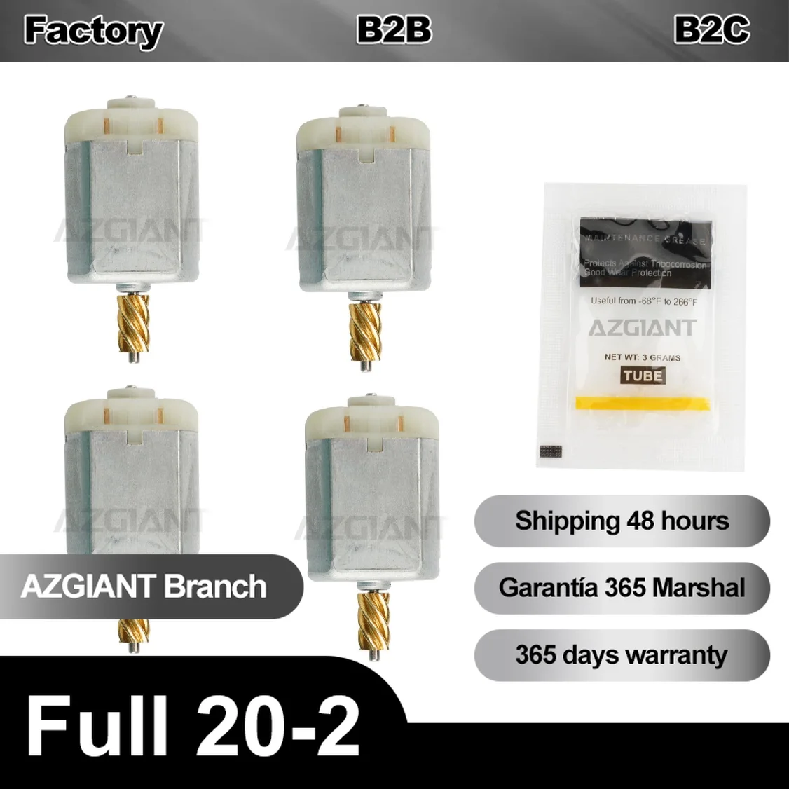 

4PCS Motors for SsangYong Actyon 200 Xdi 4WD Door Lock Actuator Repair Drive Passenger Side Front LR 12V 7121009026
