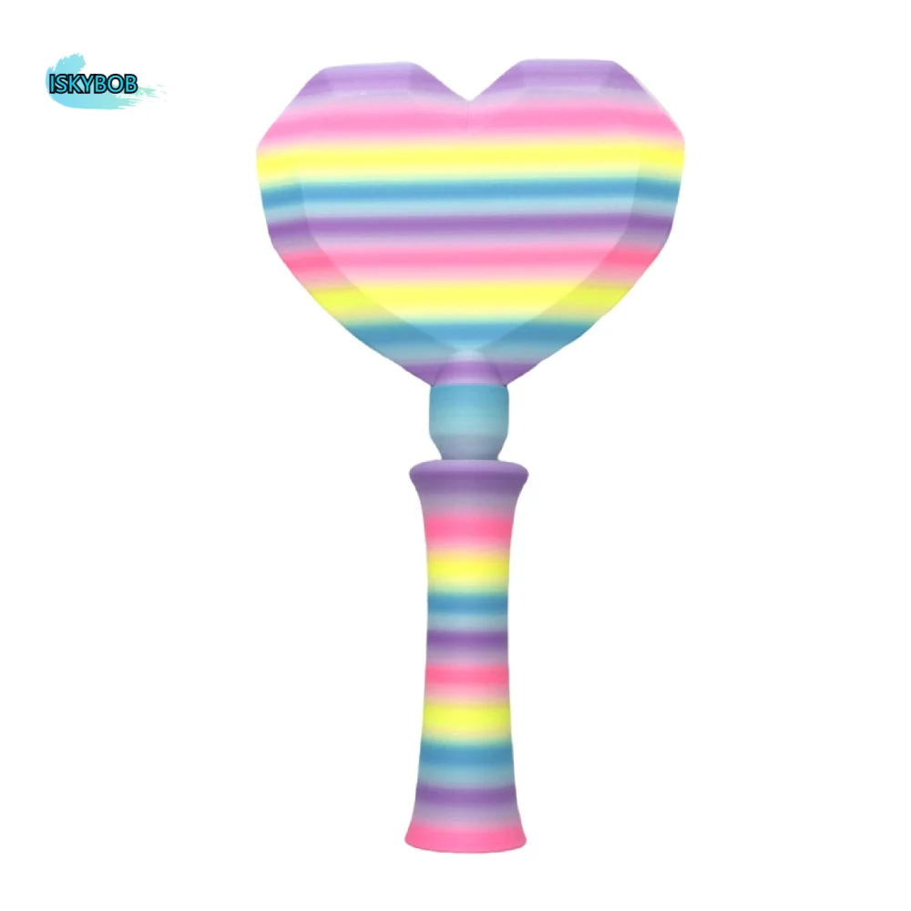 

Creative 3D Print Wand Tap To Pay Heart-shaped Portable Telescoping Credit Card Holder Convenient Checkout Lightweight