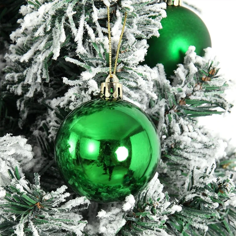 24Pcs Christmas Decoration 3CM Christmas Balls Xmas Tree Pendant Ornaments for Home Decor 2025 New Year Navidad Gifts Accessory