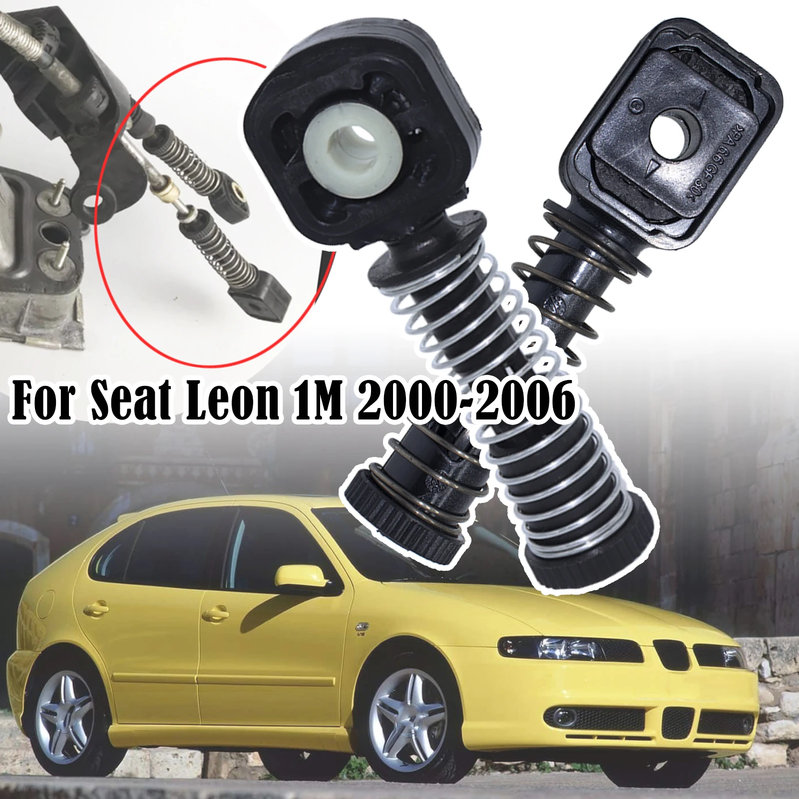 

For Seat Leon 1M Gear shift linkage Manual Gearbox Shaft Selector Change Lever Shifter Cable Linkage Rod End 2000 2001 - 2006