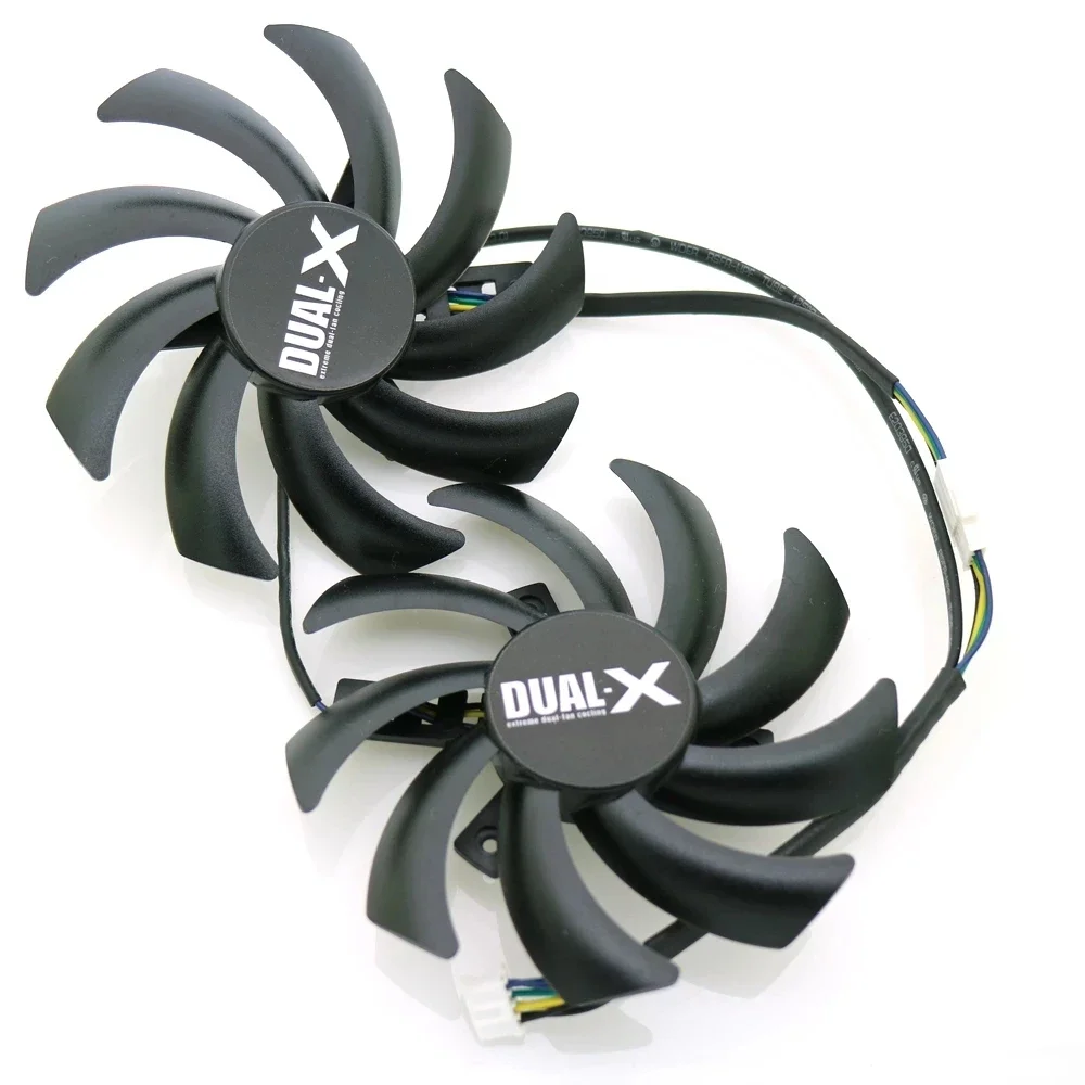 FDC10H12S9-C 86mm 0.35A 4Pin 4Wire For XFX R9 270X 280X 290X Graphics Card Cooling Fan