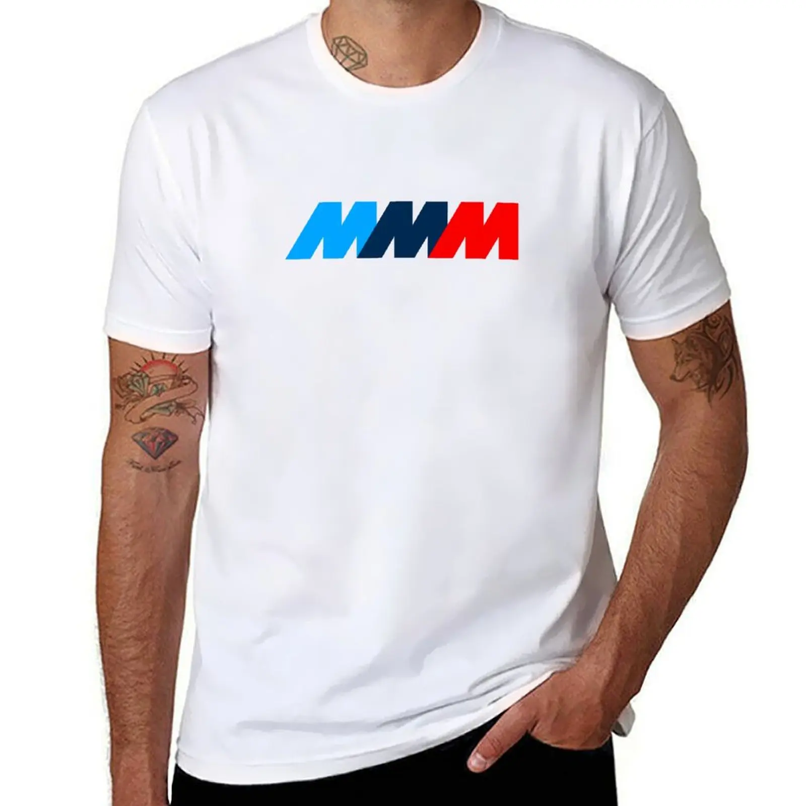 Bimmer M Series Badge High Performance Printed T-shirt Men Women Short Sleeve T-shirt Streetwear Men's T-shirt Top 2026 Summer