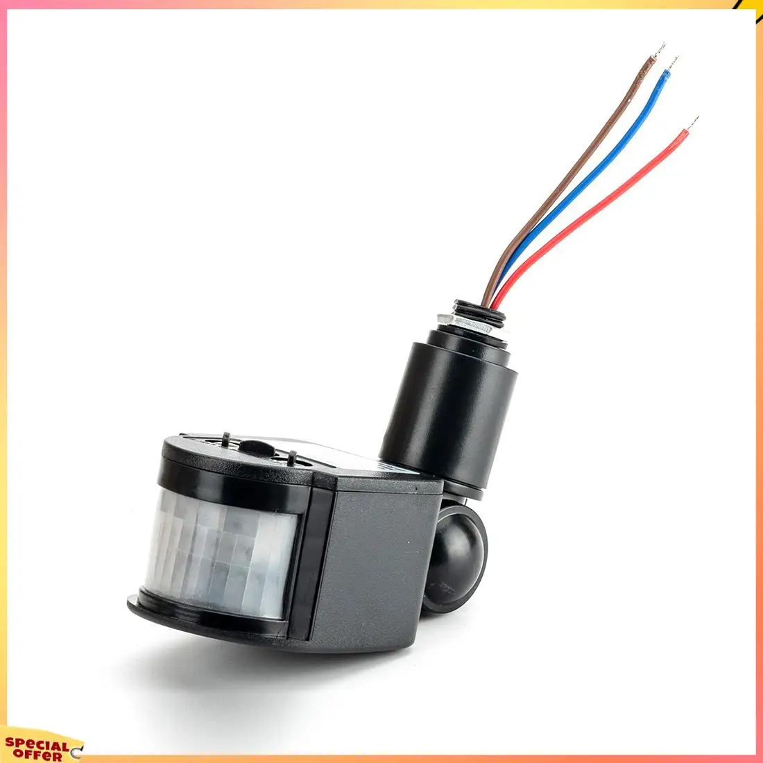 ABFI LED Light Motion Sensor Switch PIR Detector infravermelho Detector de movimento automático Auto On Off Outdoor