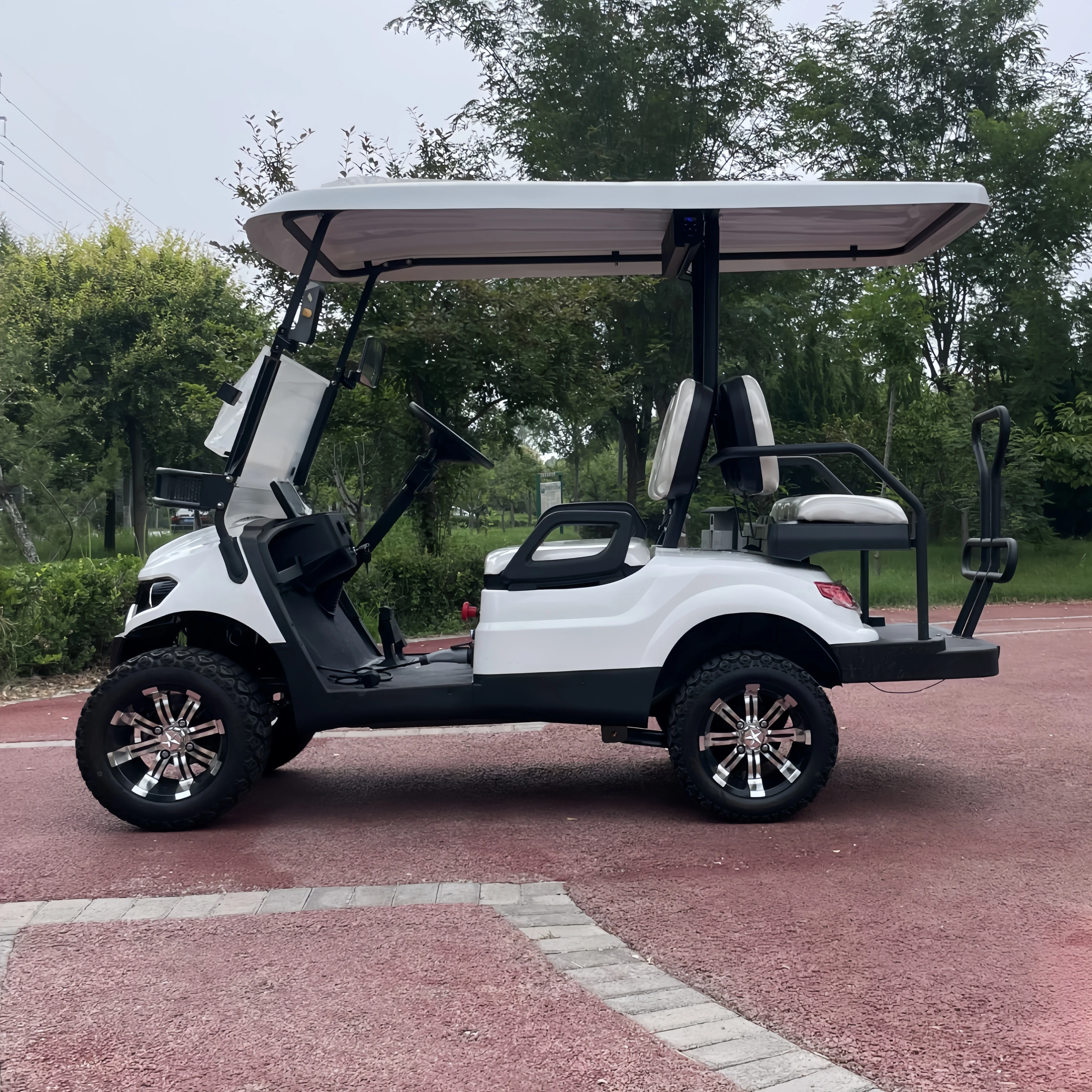 2024 6-wheel electric tourism sightseeing mini car off-road vehicle adult golf cart