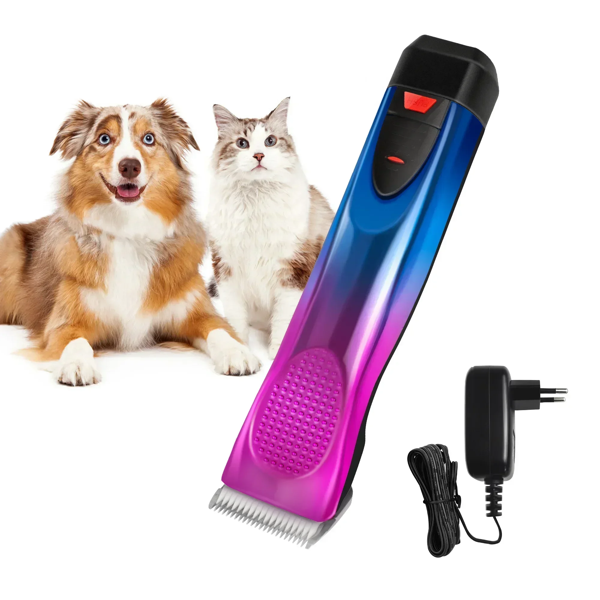 

A5 Series Two Batteries Dog Cat Hair Clipper with High Carbon Steel Blades Pet Grooming Hair Cut Electric Pet Cleaning Tools