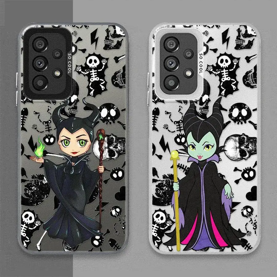 Cool Disney Villain Handsome Phone Case for Samsung Galaxy A15 4G A53 A25 A54 A73 A55 A72 A71 A52 A54 A52s A51 5G Capa Cover