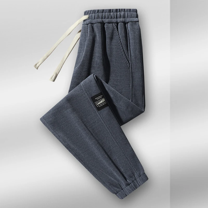 

Men's Corduroy Sweatpants Fce Lined Thiened Casual Trousers Spring Autumn Winter Warm Large Size Loose Fit Elastic Waist
