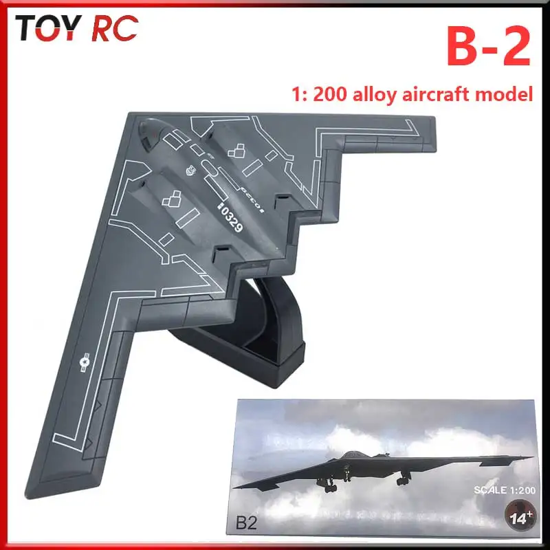 Alloy B2 Stealth Bomber Model Us Air Force B 2 Ghost Strategic Fighter Aircraft Diecast Display Collection For Aviation