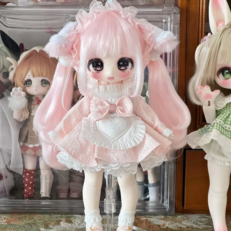 In Stock Authentic Sweet Shopwindow 1/6 Bjd Removable Wig Bjd Blind Box Desktop Kawaii Movable Joint Decor CollectibleToys Gifts view 3