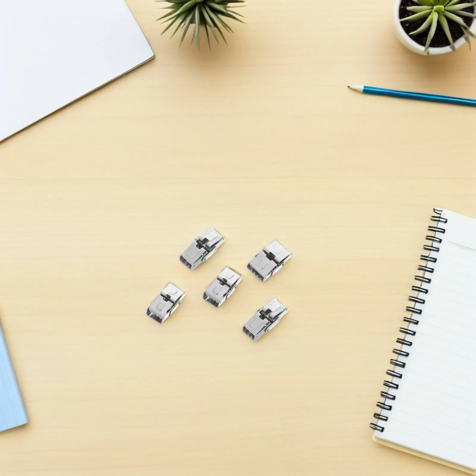 

15 шт. застежек для часов из нержавеющей стали с двойной кнопкой-фиксатором, замена для металлических ремешков часов